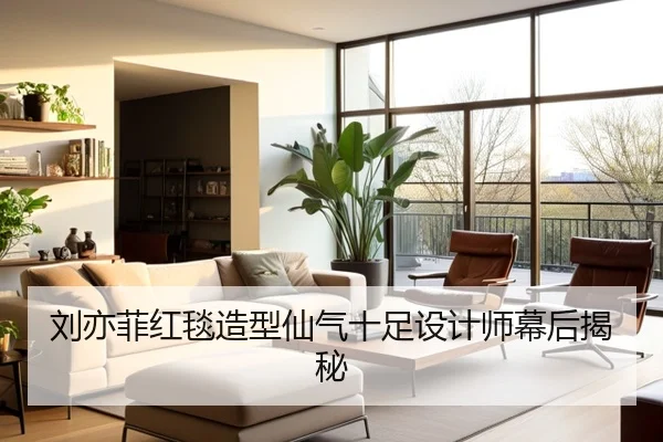 刘亦菲红毯造型仙气十足设计师幕后揭秘
